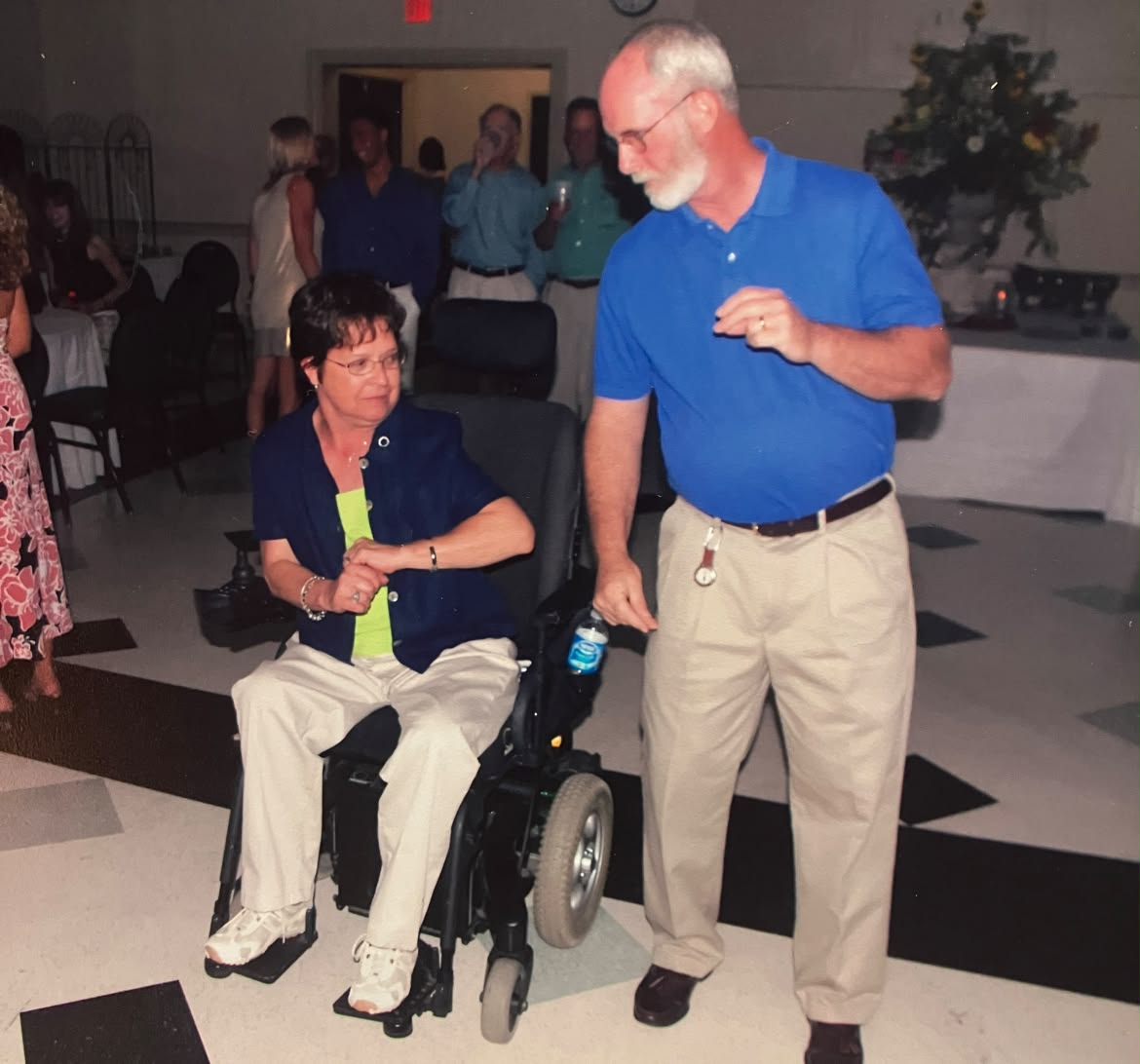 Still cutting a rug all those years later!